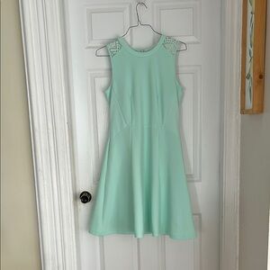 RSVP Light Green Sleeveless Kids Dress